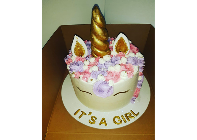 Unicorn Girl Cake